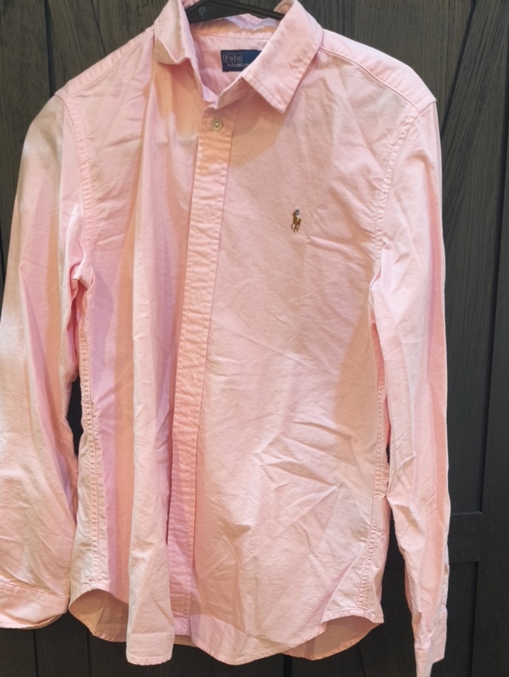 Women's Polo by Ralph Lauren Pink Long-Sleeve Button-Down Shirt